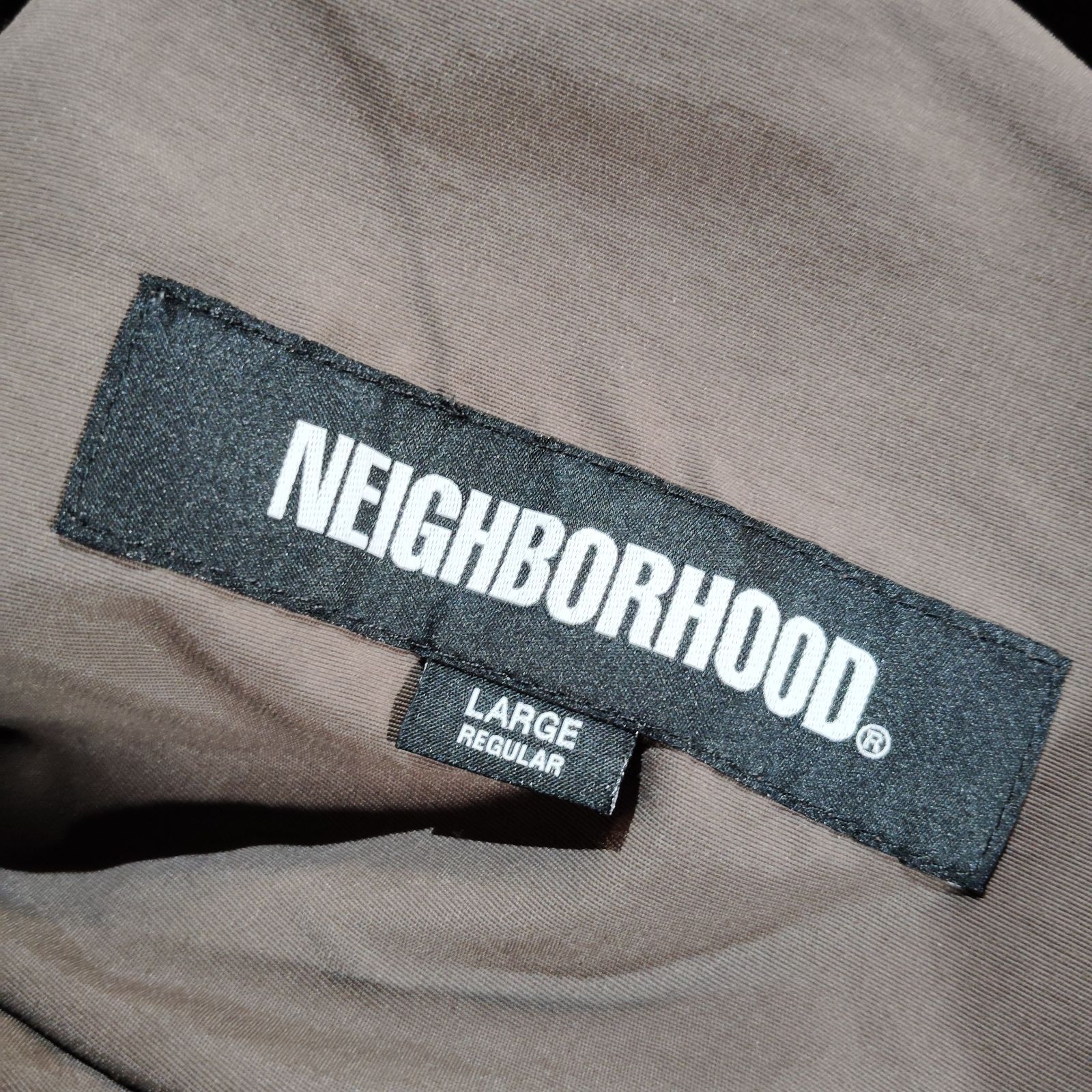 NEIGHBORHOOD 25ss NYLON CLIMBING PANTS ブラウン L ネイバーフッド 