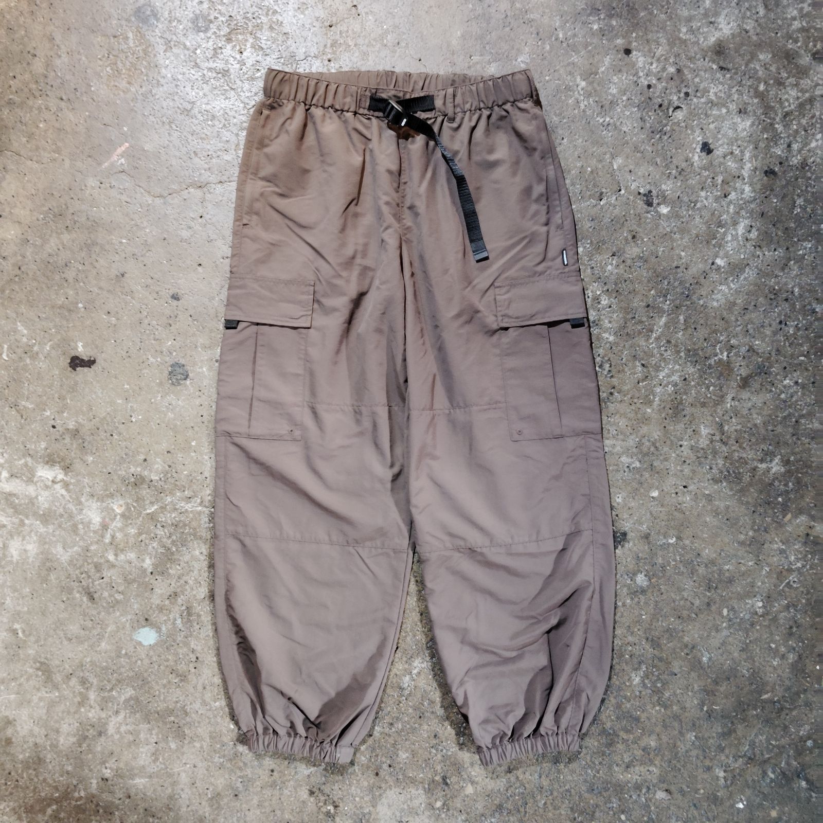 NEIGHBORHOOD 25ss NYLON CLIMBING PANTS ブラウン L ネイバーフッド
