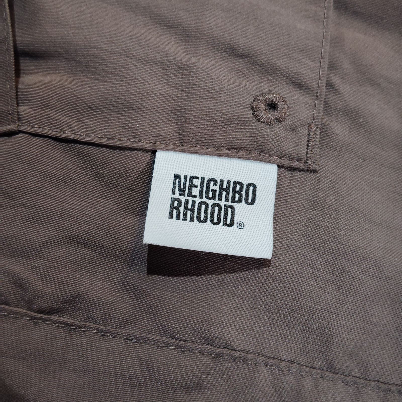 NEIGHBORHOOD 25ss NYLON CLIMBING PANTS ブラウン L ネイバーフッド 