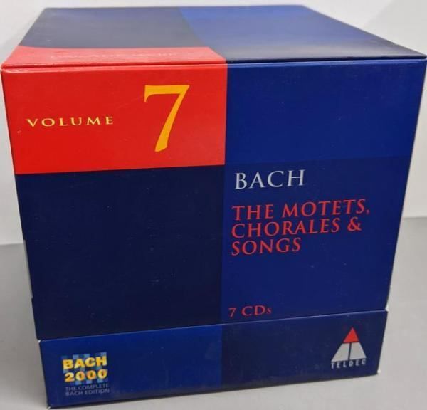 中古CD】Bach 2000-Volume. 7 / THE MOTETS CHORALES & SONGS／Bach