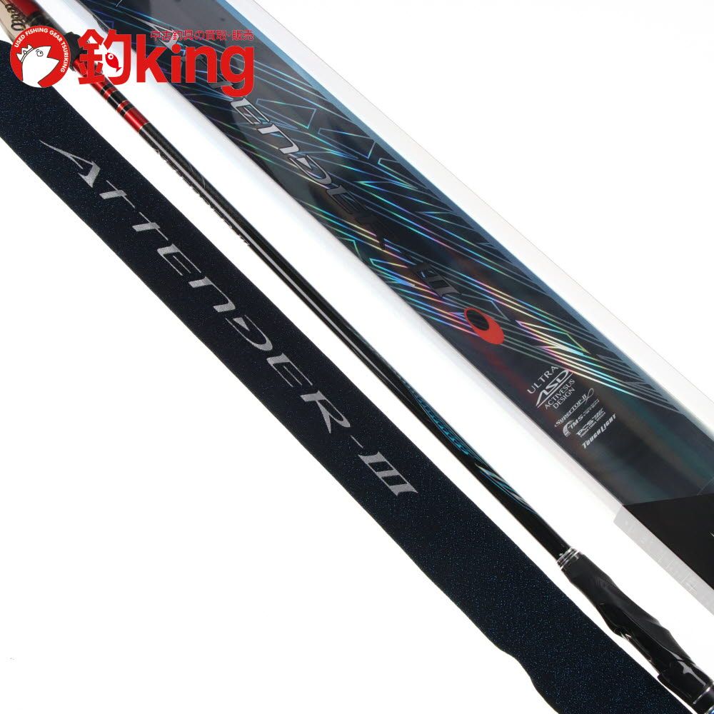 がまかつ　アテンダーⅢ　１－５３　中古美品 中古/美品】 がまかつ がま磯 アテンダー III 1-53 /F384L ロッド