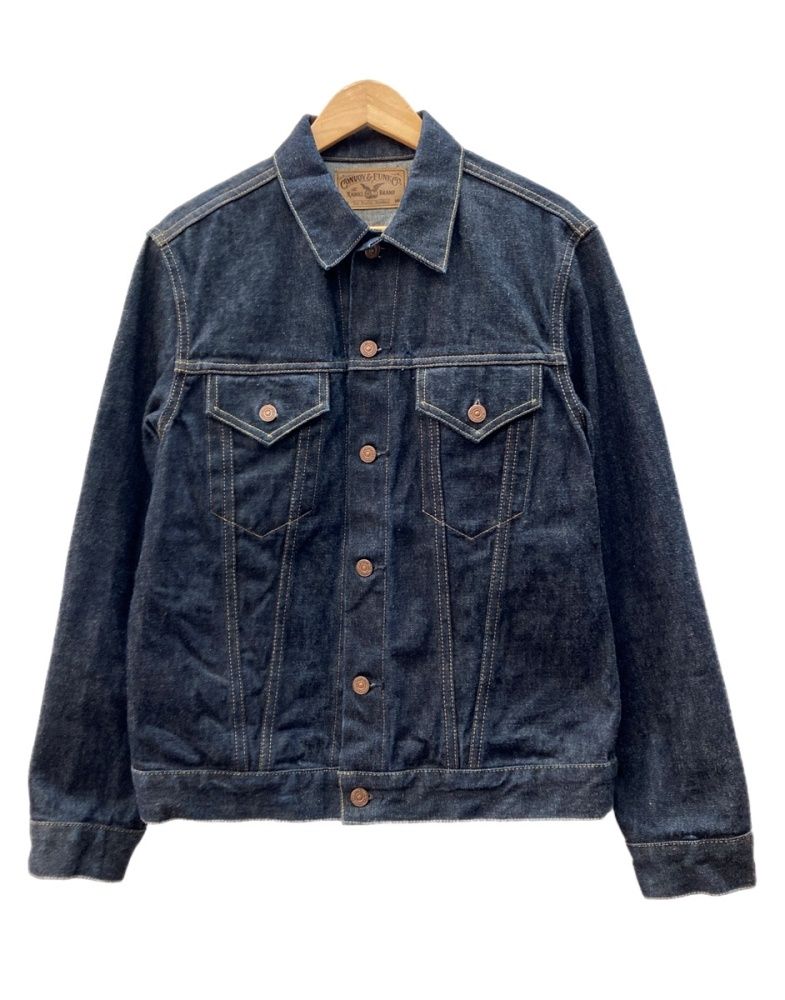 ラディアル RADIALL 15AW LYNYRD Denim Jacket レイナード デニム ジャケット ボタン Gジャン アウター 青 RAD-15AW-JK001 ジャケット 無地 ブルー Mサイズ 104MT-3238