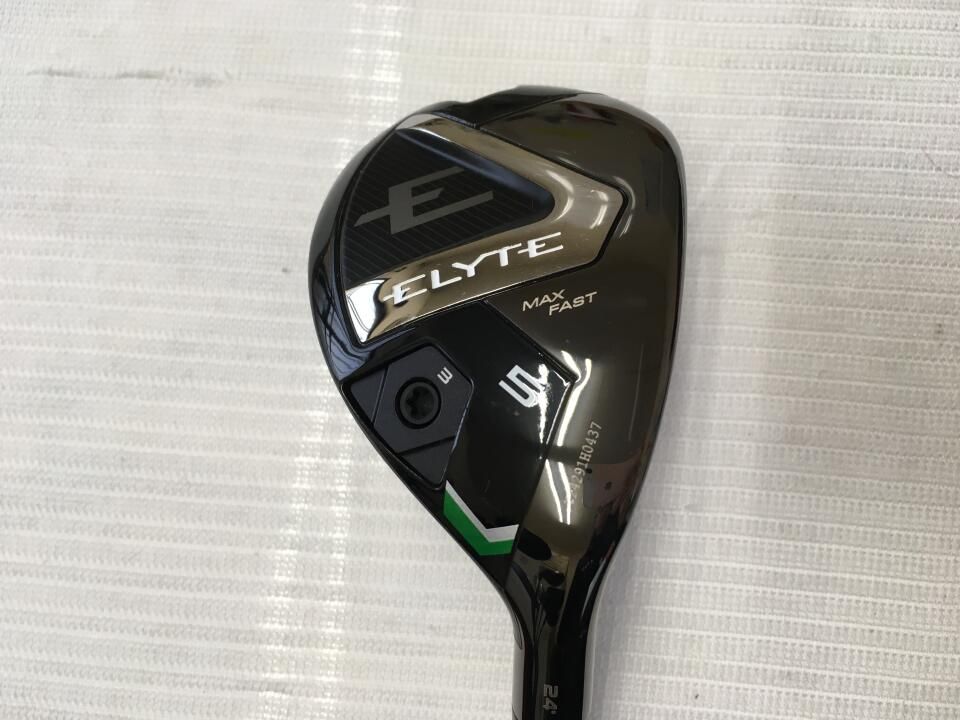 キャロウェイ ELYTE MAX FAST 24度 LIN-Q GREEN 40 for Callaway Rフレックス ユーティリティ 中古 ゴルフドゥ!水戸店【最短即日発送】