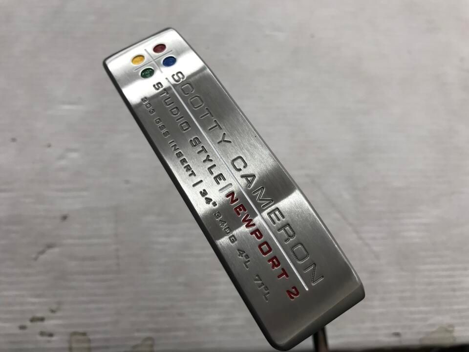 タイトリスト　SC ｽﾀｼﾞｵｽﾀｲﾙ ﾆｭｰﾎﾟｰﾄ2　パター　中古【最短即日発送】