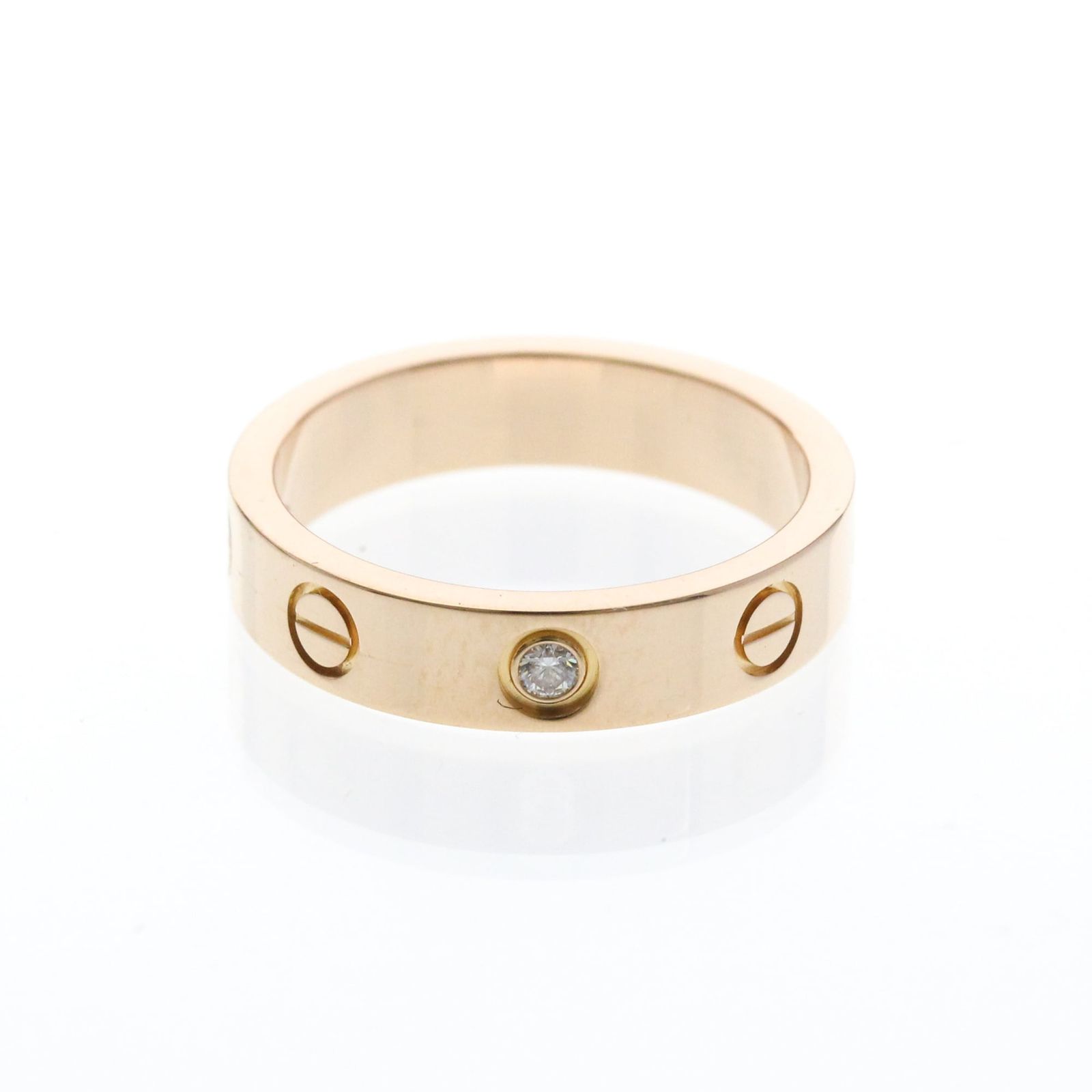 カルティエ(Cartier) ミニラブリング 1P ダイヤモンド B4050749 K18