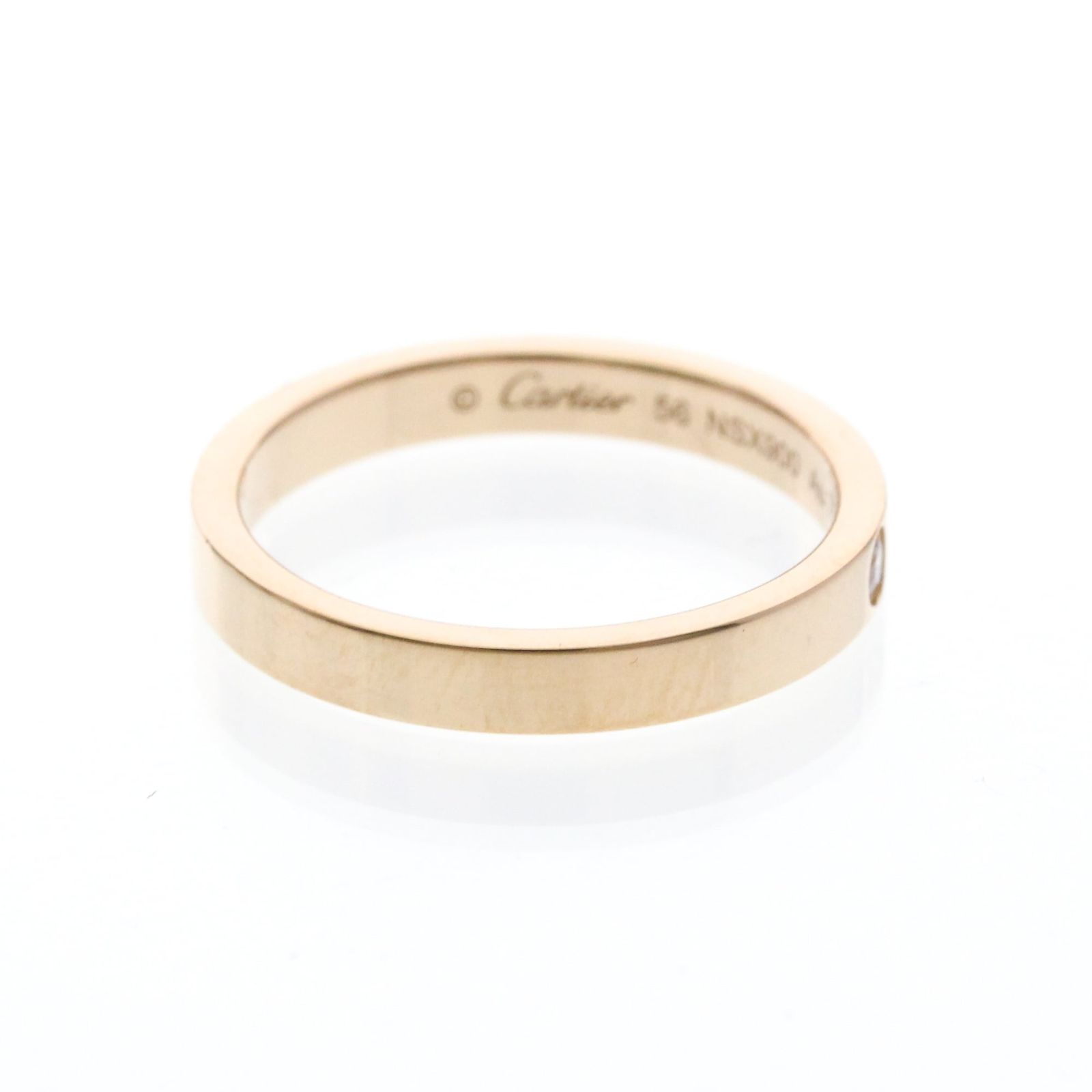 カルティエ(Cartier) Cドゥ カルティエ ダイヤモンド リング K18ピンク