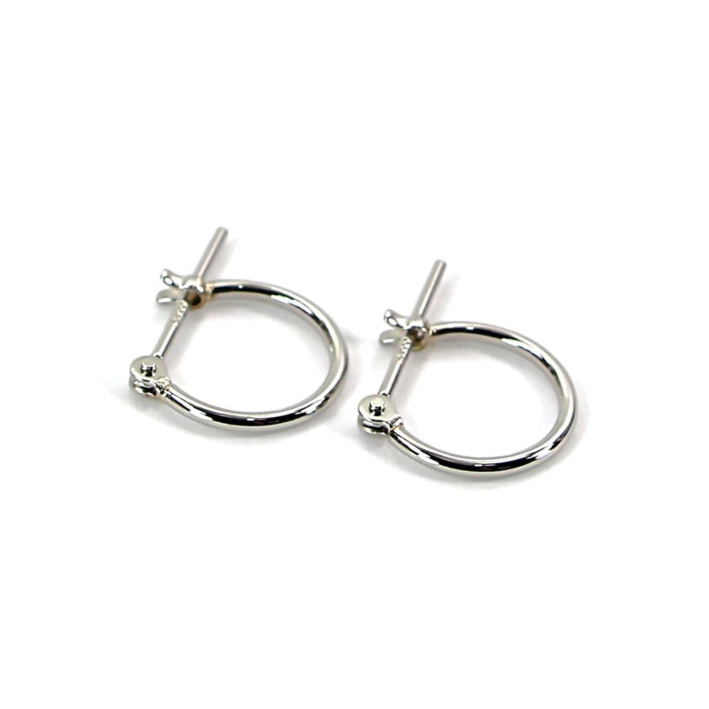 ピアス　Pt900　フープ　1.0ｘ10　21052600701G