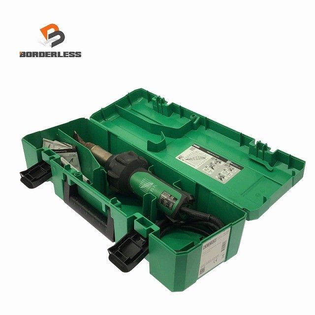☆中古品☆LEISTER ライスター 熱風溶接機 TRIAC ST/トリアックST ノズル＋ケース付 溶接用 ハンドヒートガン 熱風加工機 熱風機128857 28,600円