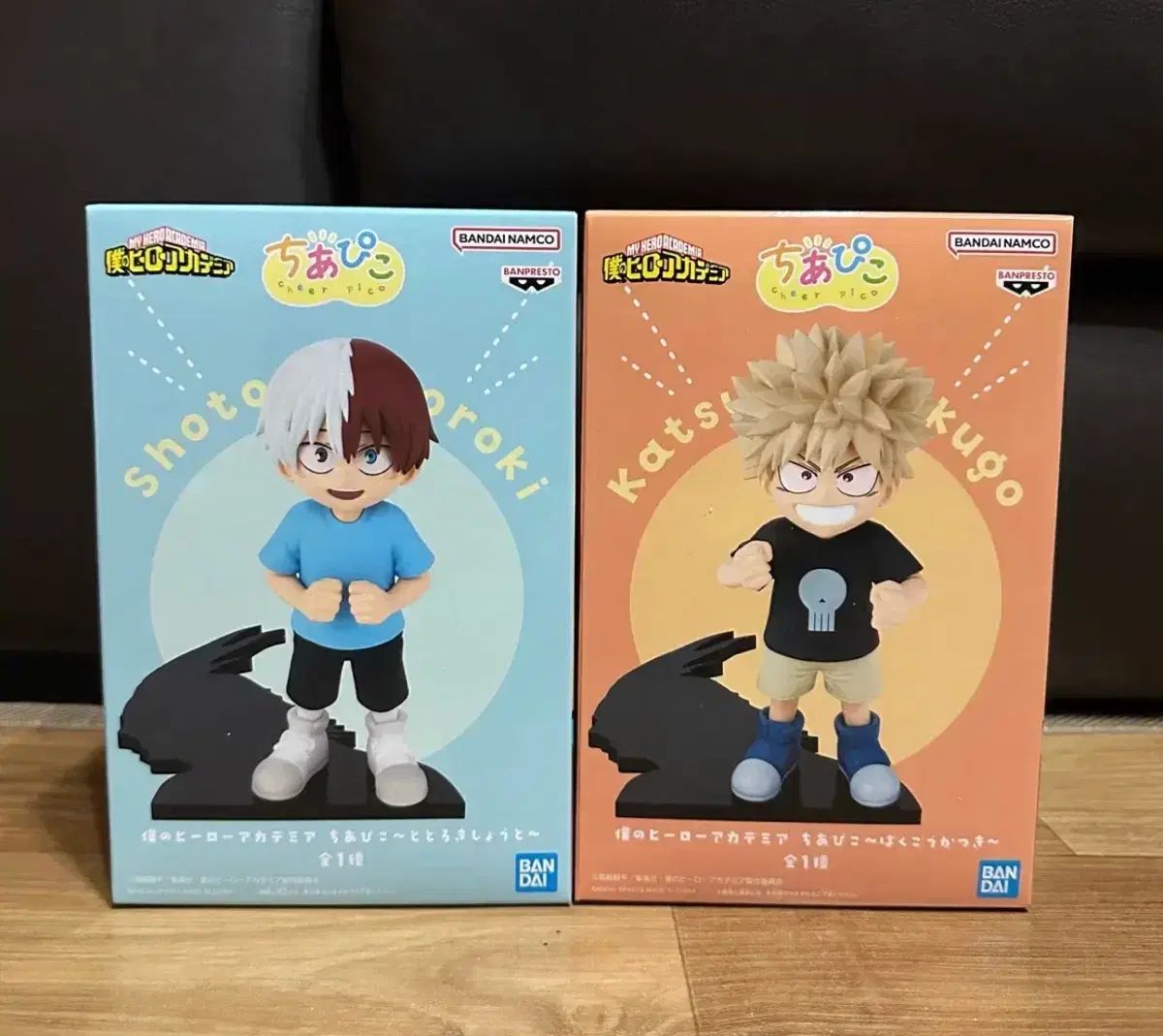 僕のヒーローアカデミア ヒロアカ チアピコ フィギュア (爆豪 勝己 轟 焦凍)