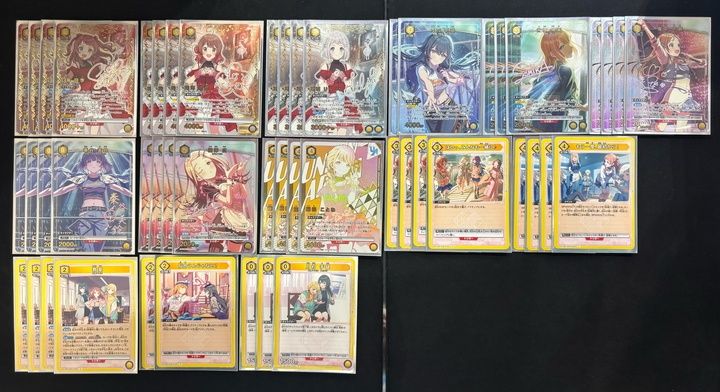 【デッキ】学園アイドルマスター 黄 1年生 【UNION ARENA】※フルパラ ユニアリ 学マス パラレル