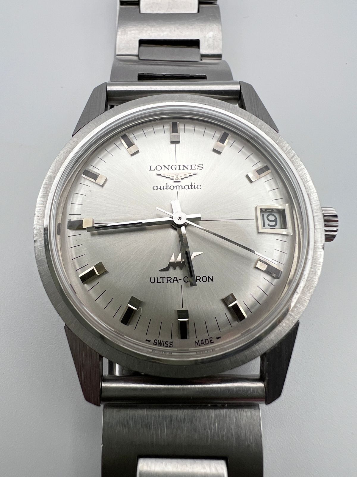 ロンジン ウルトラクロン 8309 cal.6652 稼働品 ワンピース時計