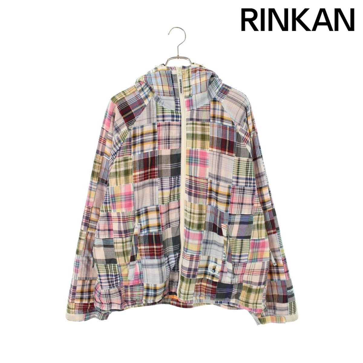 シュプリーム ×グッドイナフ GOODENOUGH 25SS GOODENOUGH Patchwork Hooded Jacket パッチワークフーデッドジャケットブルゾン メンズ L