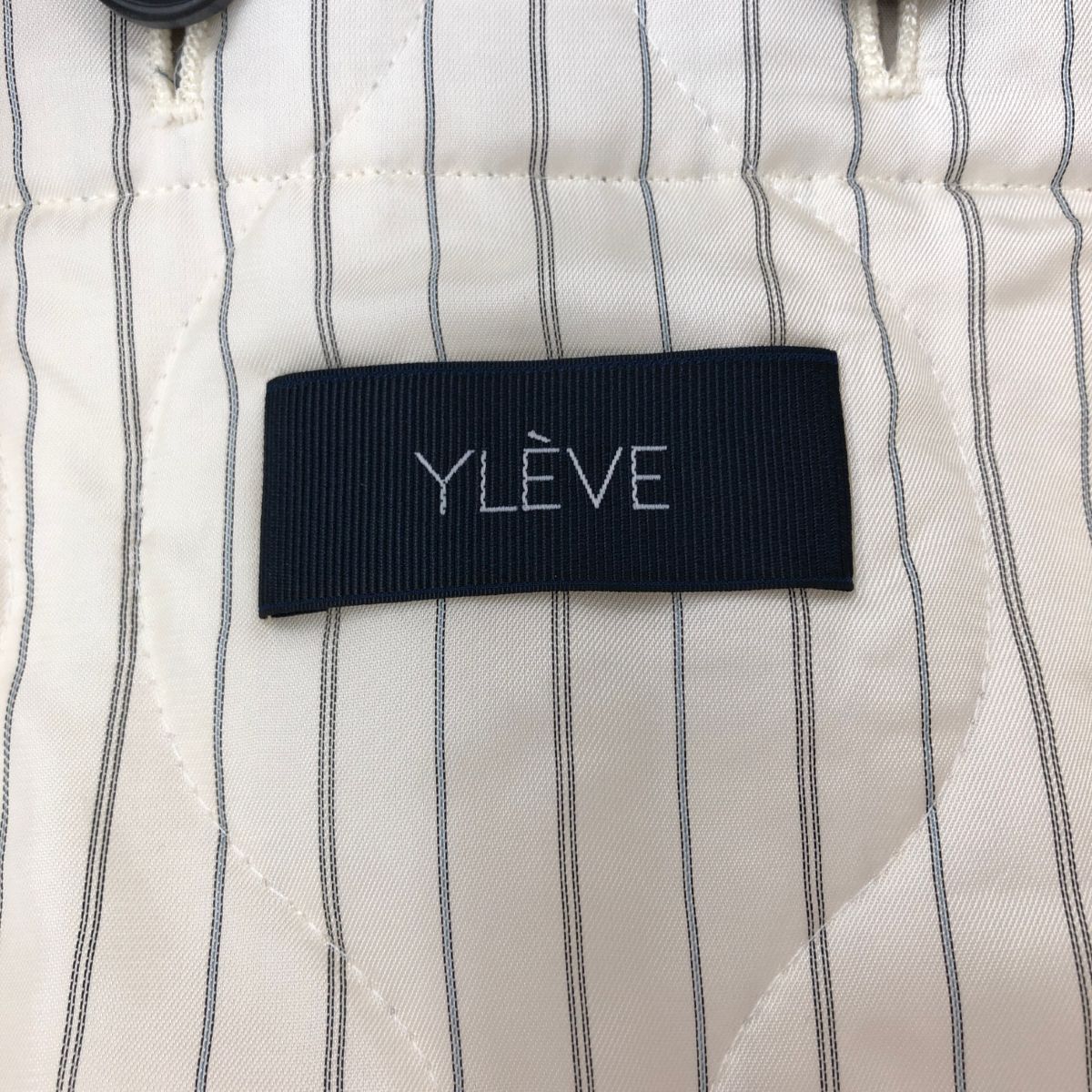 YLEVE イレーヴ トレンチコート サイズ:1 ベージュ メンズ