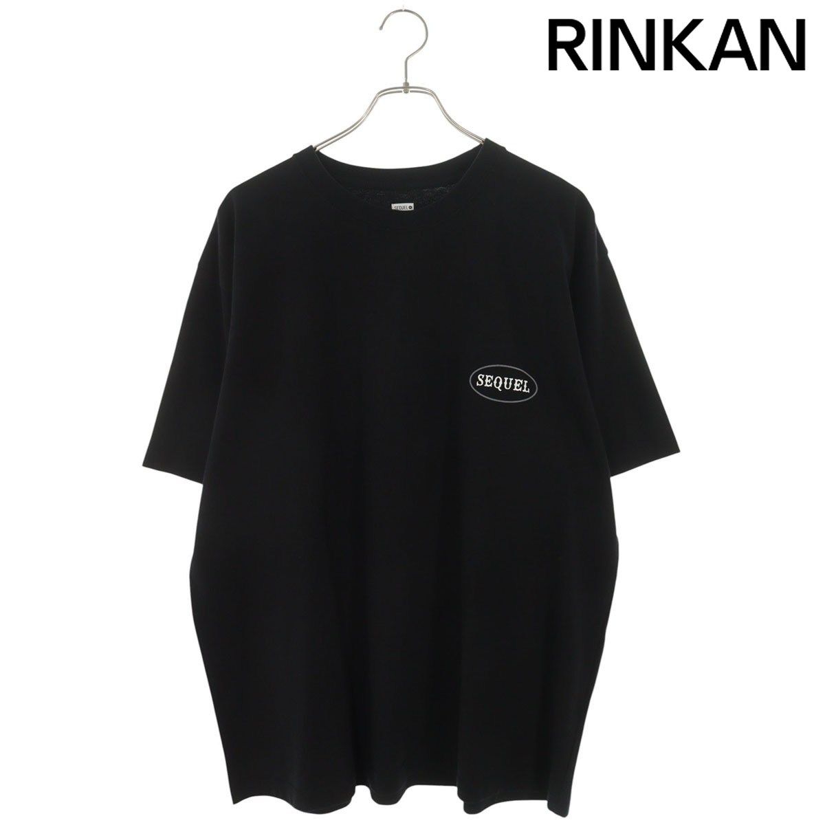 シークエル 25AW SQ-25AW-ST-04 バックサファイヤロゴTシャツ メンズ L