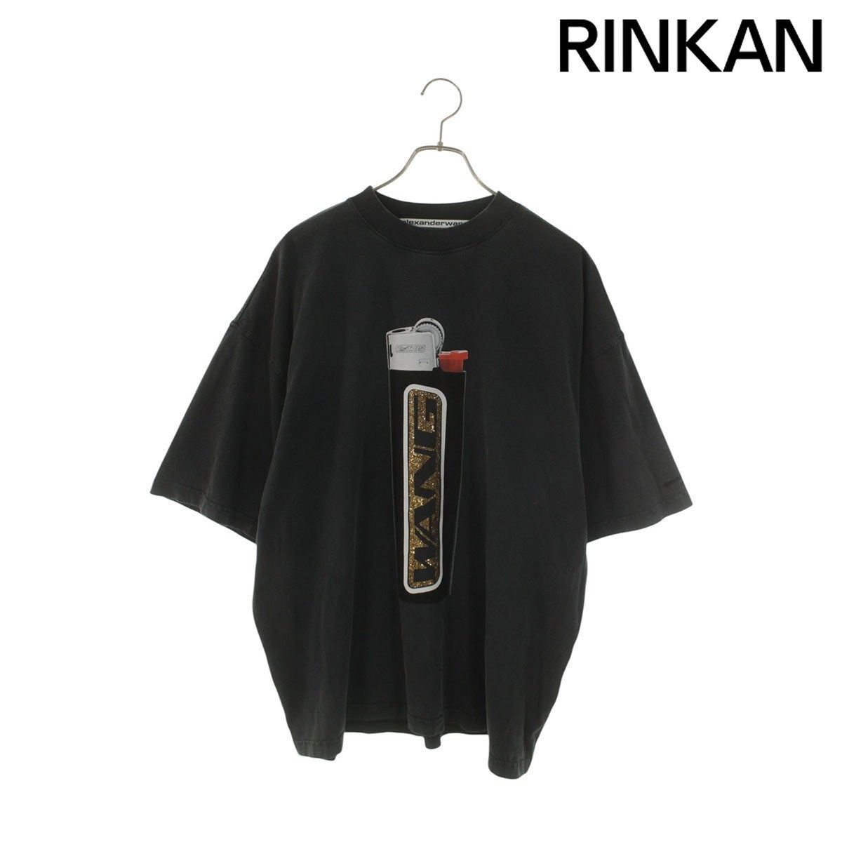 アレキサンダーワン UCC1261891 ライターグラフィックオーバーサイズTシャツ メンズ M
