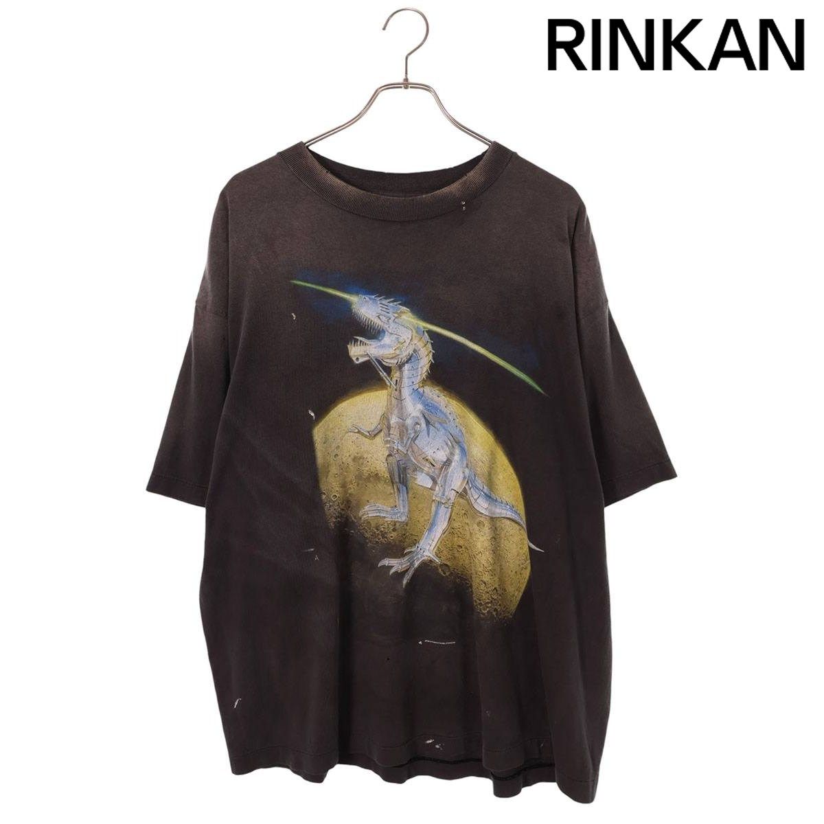 セントマイケル SM-HR1-0000-C76 レックスプリントヴィンテージ加工Tシャツ メンズ XL