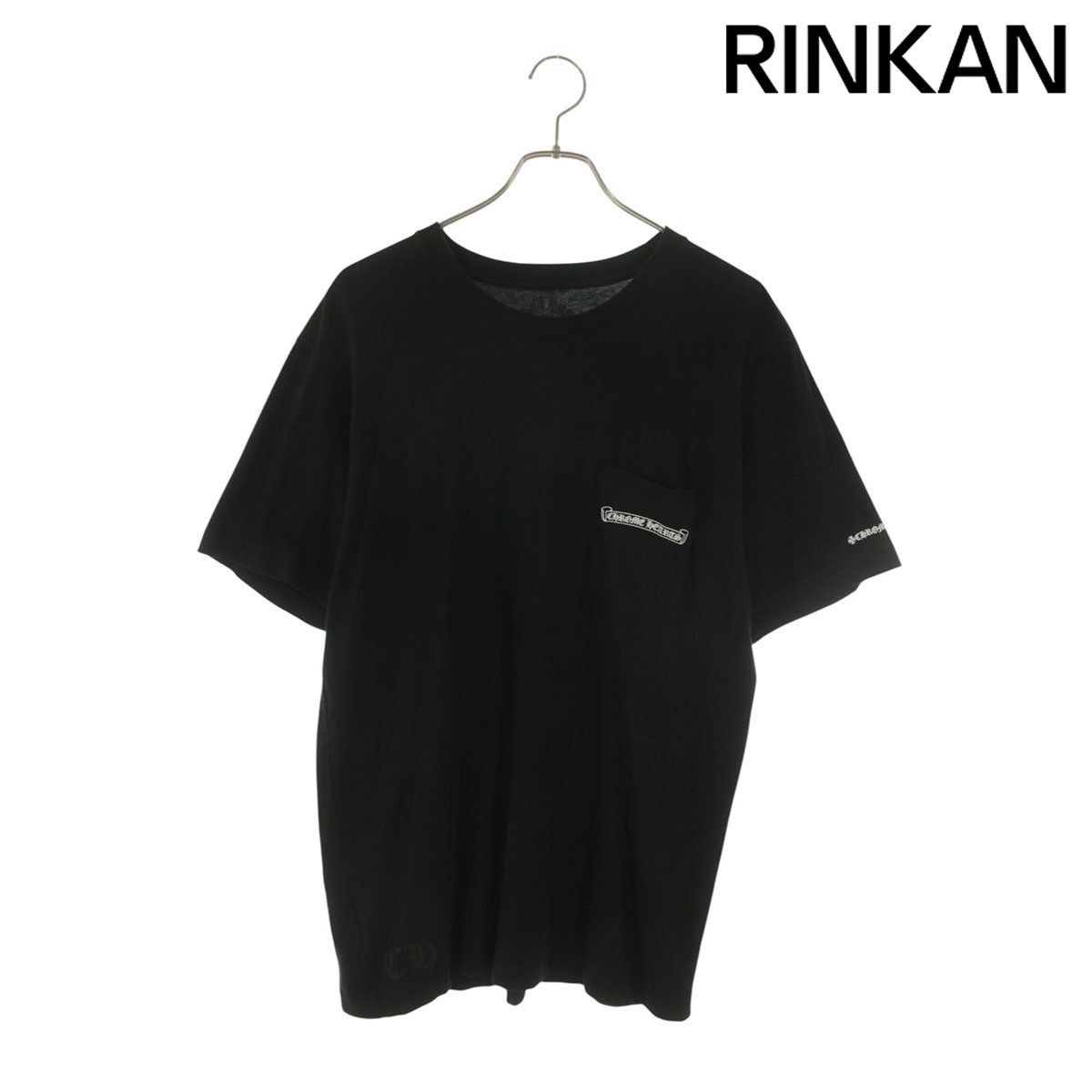 クロムハーツ CH T-SHRT 1 バックスクロールラベルプリントTシャツ メンズ L