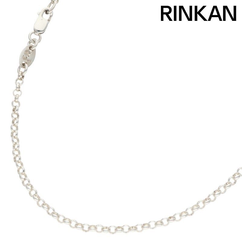 クロムハーツ NECKCHAIN R18/ロールチェーン18inch シルバーネックレス メンズ 18inch