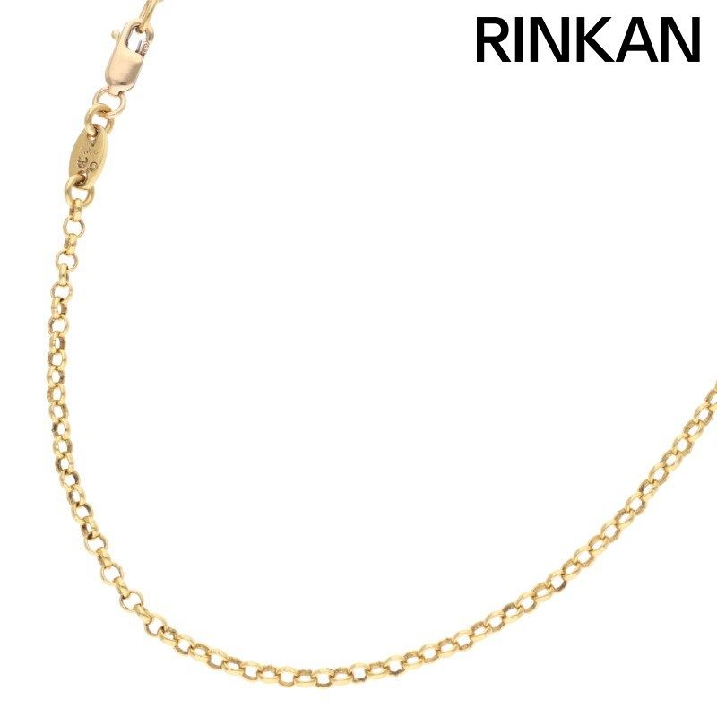 クロムハーツ 22K NECKCHAIN R20/ロールチェーン20inch ゴールドネックレス メンズ 20inch