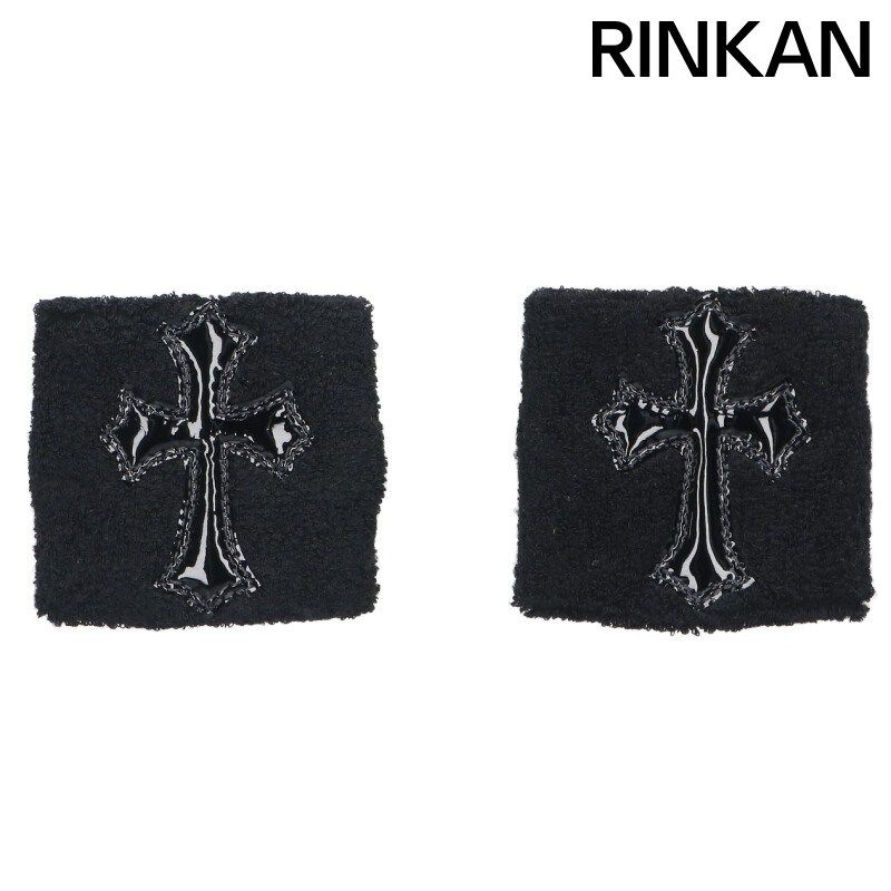 クロムハーツ SWEATBAND WRIST パテントクロスパッチリストバンド メンズ