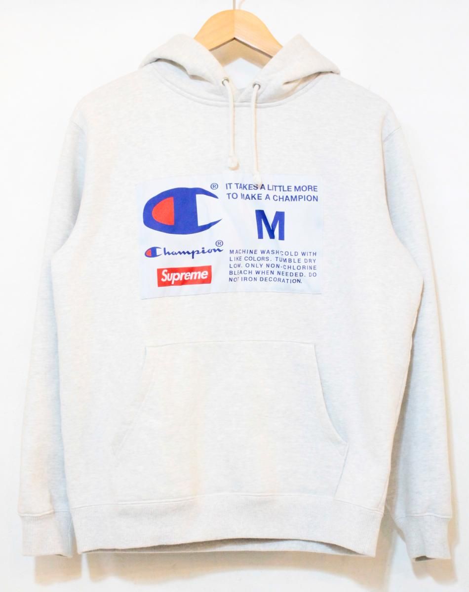 中古】 Supreme メンズパーカー M Supreme × Champion/18AW/Label
