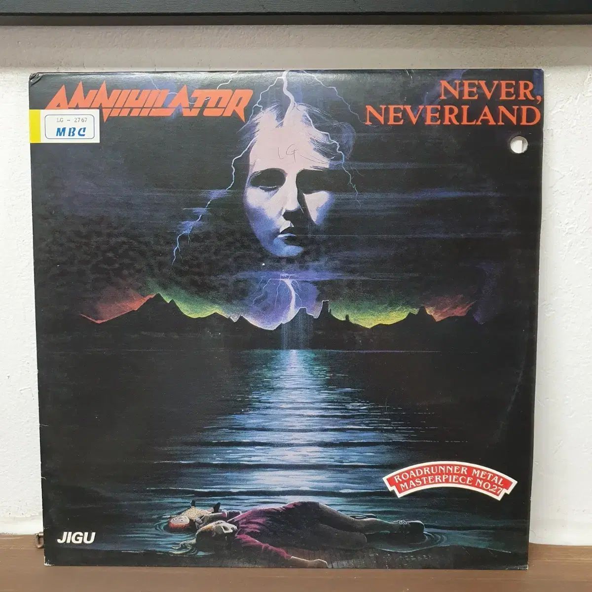 ANNIHILTOR LP 1990 地区記録