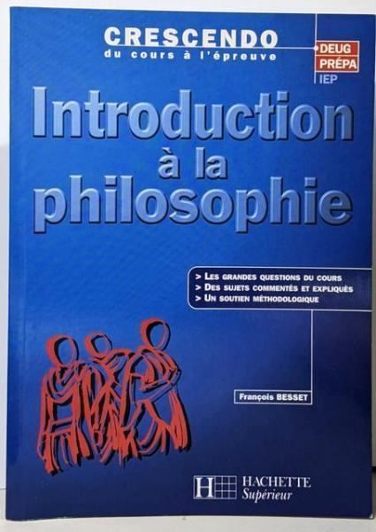 中古】Introduction a la philosophie: les grandes du cours