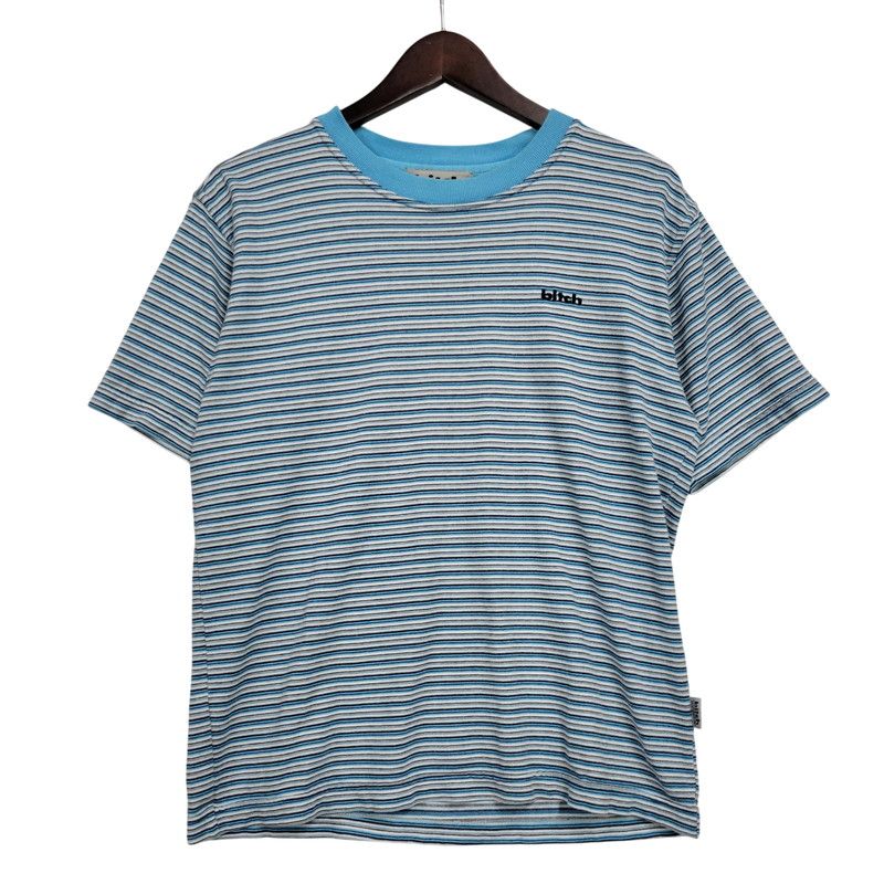中古品】 BITCH SKATEBOARDS ビッチスケートボード BORDER S/S TEE