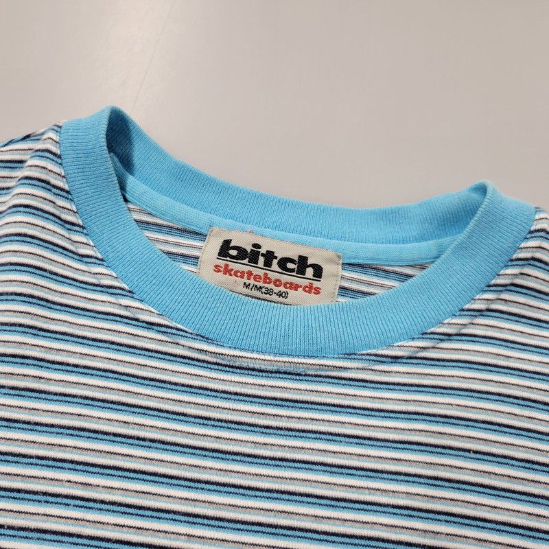 中古品】 BITCH SKATEBOARDS ビッチスケートボード BORDER S/S TEE