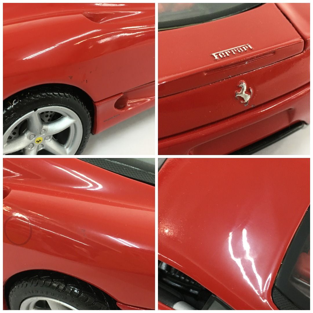 ホットウィール 1/18 FERRARI フェラーリ F512M ブラック,360 モデナ