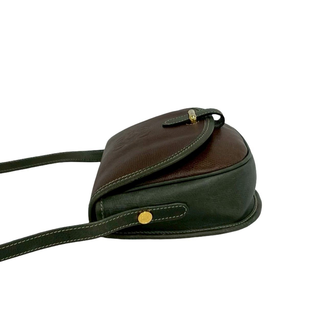 ロエベ　loewe ビンテージ　アナグラム　レザー　ショルダー 極 美品 LOEWE ロエベ ヴィンテージ アナグラム ロゴ レザー 本革 ミニ