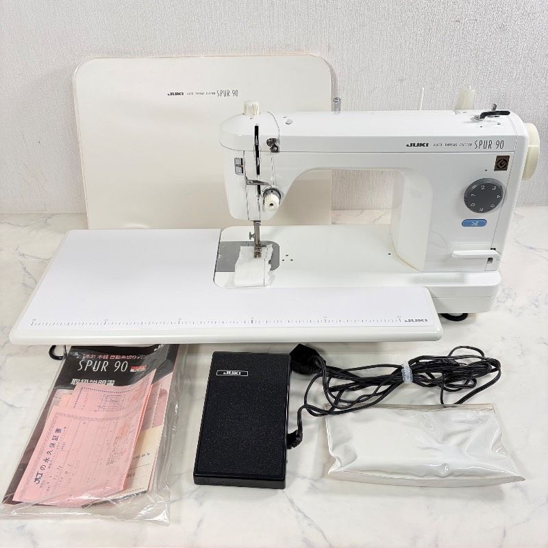 JUKI AUTO THREAD CUTTER SPUR90 Model TL-90 フットコントローラー付き ジューキ 527i