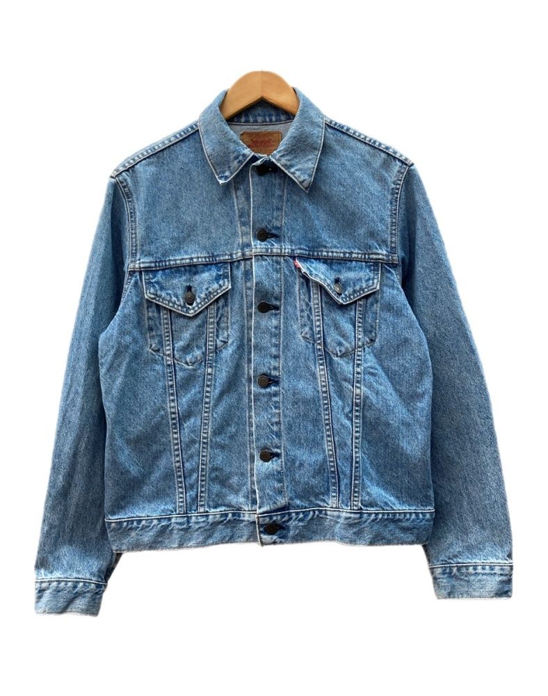 リーバイス Levi's 90s Denim Jacket デニム ジャケット ボタン ボタン裏J20 トラッカー Gジャン インディゴ 青 70505-0217 サイズ40 ジャケット ロゴ ブルー 104MT-3242