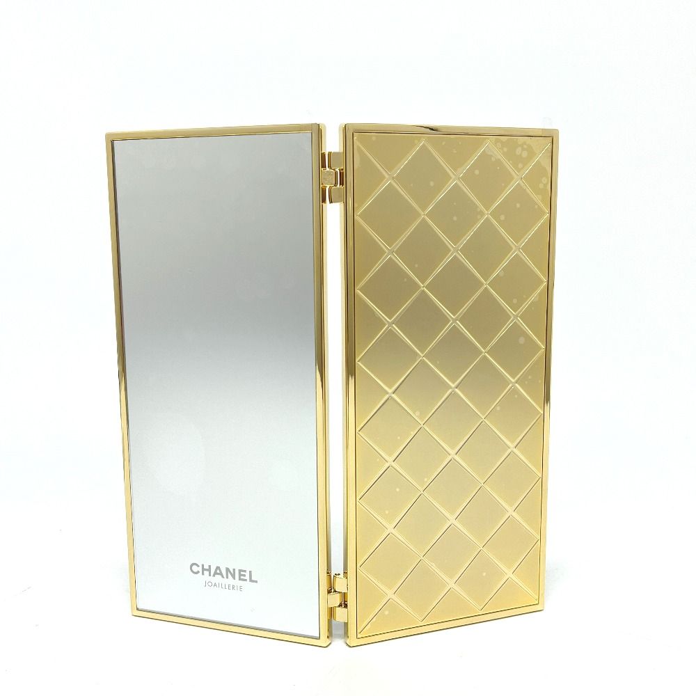 CHANEL シャネル アクセサリーケース ココクラッシュ ミラー メタル