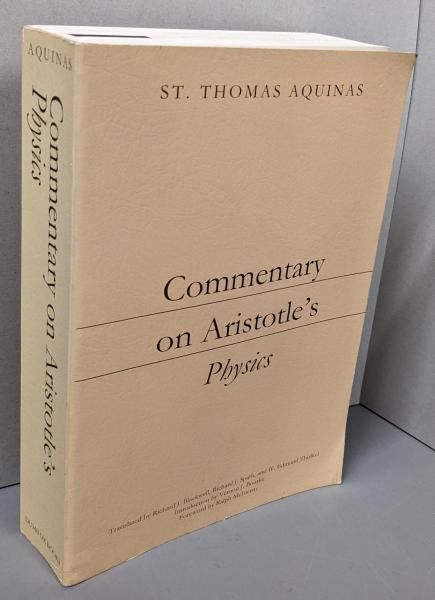 【中古】Commentary on Aristotle'sPhysics (Dumb Ox Books'Aristotelian CommentarySeries)