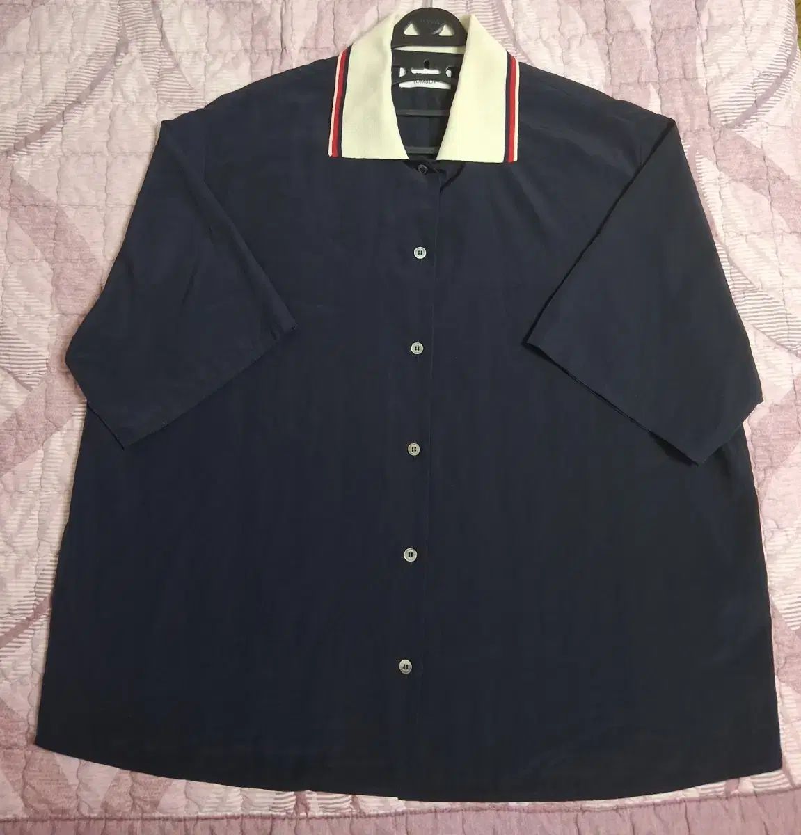 レディース STUDIO TOMBOY スタジオトムボーイ ネイビー 半袖 シャツ 55 66