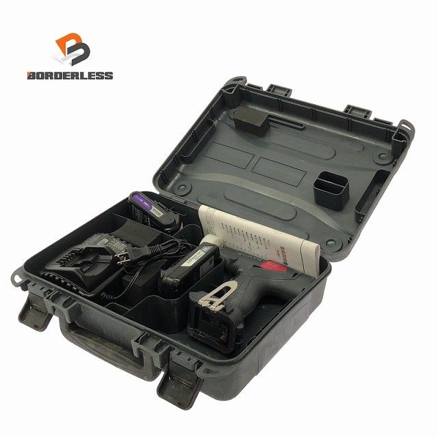 ☆中古品☆ kyocera 京セラ 18V 充電式タイルパッチ DTP18 バッテリー2個(B-1815LA.B-1815L)付き 充電器付き128946