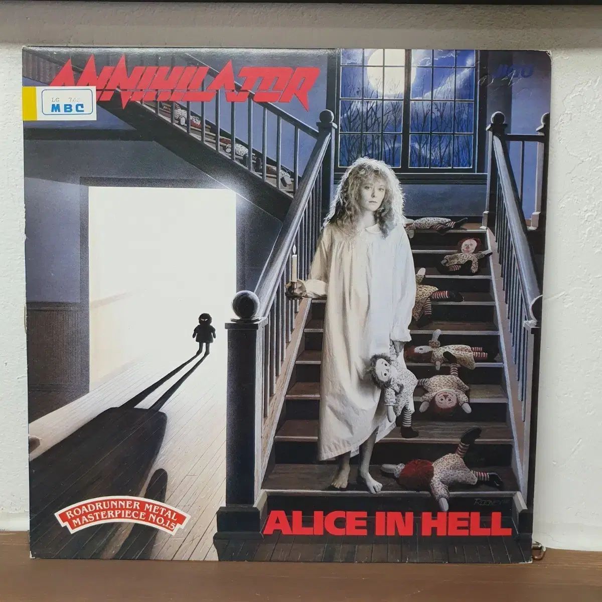ANNIHILATOR LP 1989 地区記録