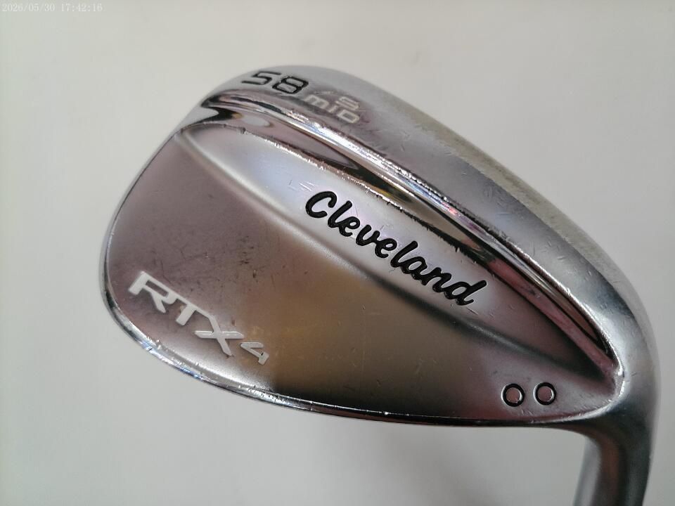 クリーブランド　RTX-4 ツアーサテン　58度　ダイナミックゴールド　S200フレックス　ウェッジ　中古　ゴルフドゥ！NEXT川越店【最短即日発送】