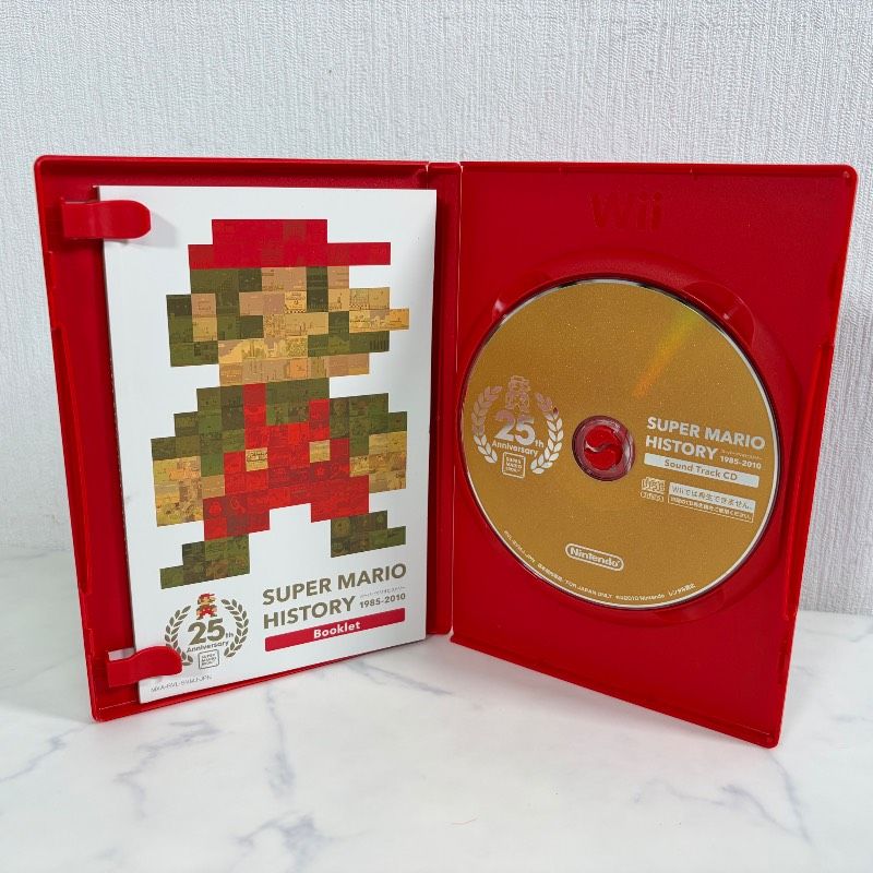 Wii本体 スーパーマリオ 25周年仕様 レッド スーパーマリオ
