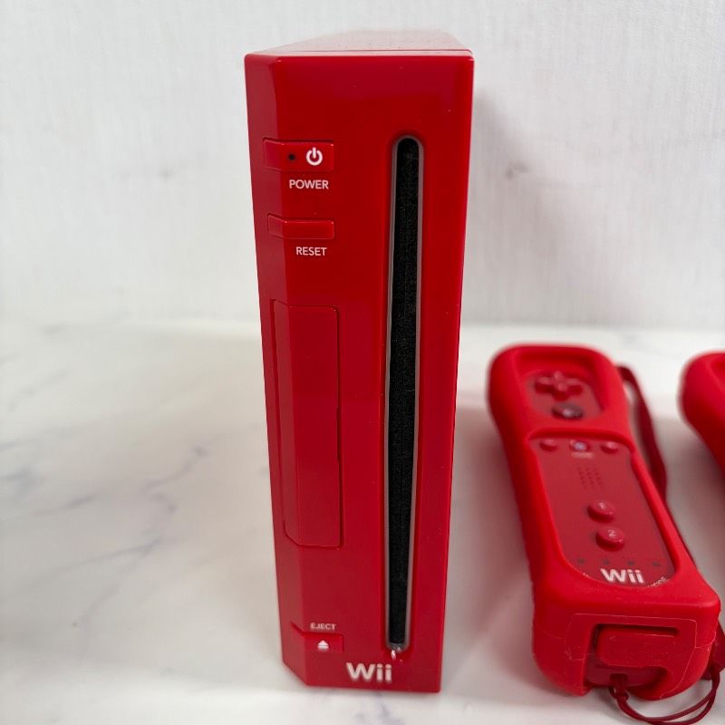Wii本体 スーパーマリオ 25周年仕様 レッド スーパーマリオ
