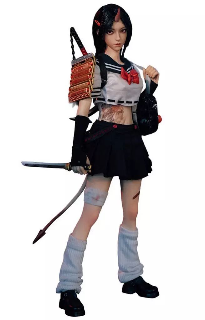 【中古】フィギュア 蒼鬼由美 鬼姫 パート2 1/6 コレクティブルフィギュア