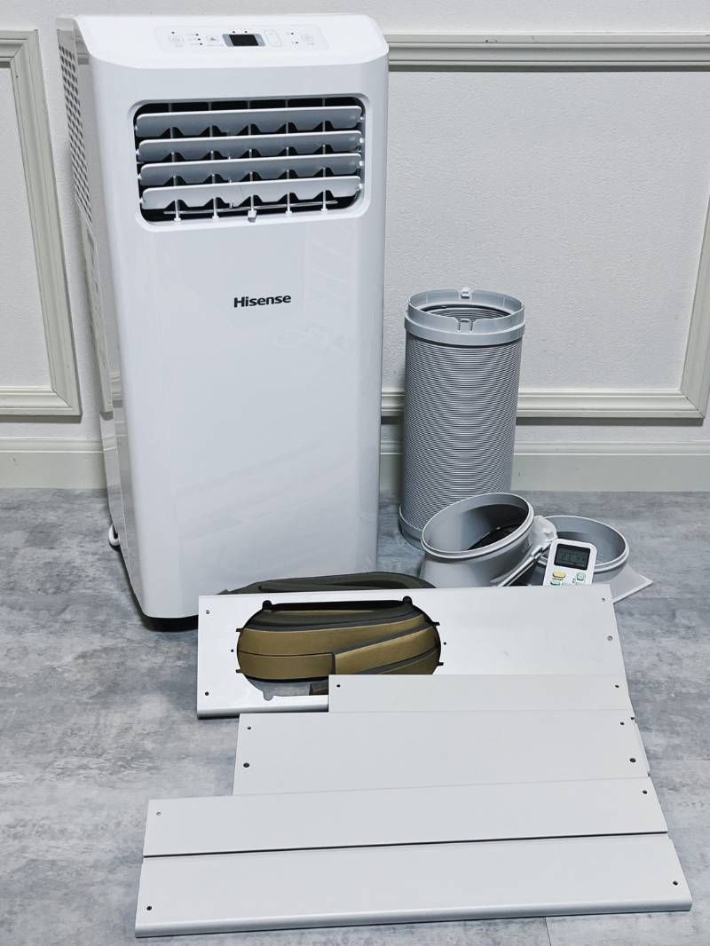 ② Hisense ハイセンス スポットエアコン HPAC-22G 2025年製 リモコン