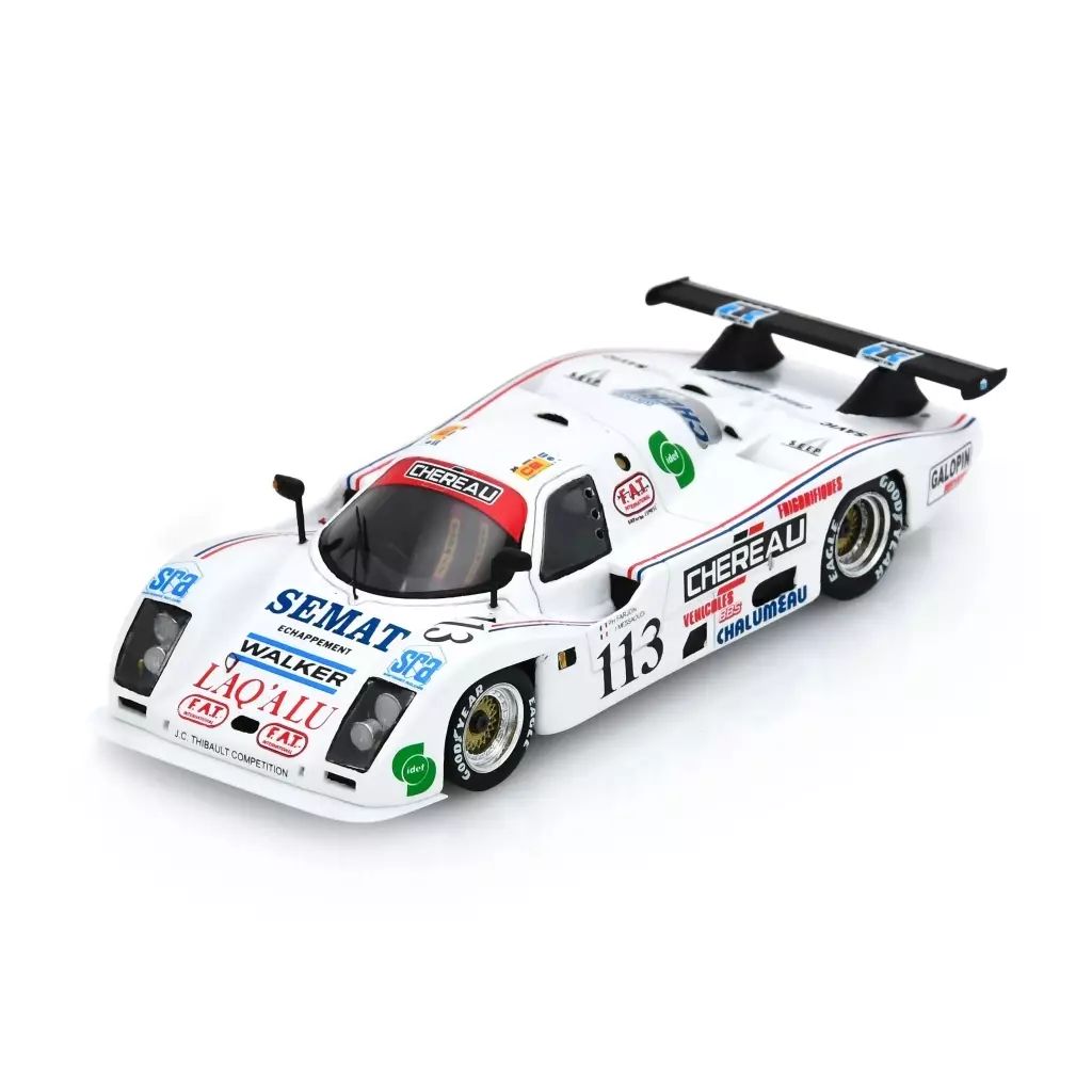 【新品】ミニカー 1/43 Cougar C20 B Le Mans 24H 1990 P. Farjon - J. Messaoudi #113 [S9511]
