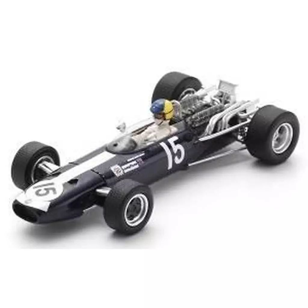 【新品】ミニカー 1/43 BRM P261 V12 6th Gold Cup 1968 David Hobbs #15 [S5698]