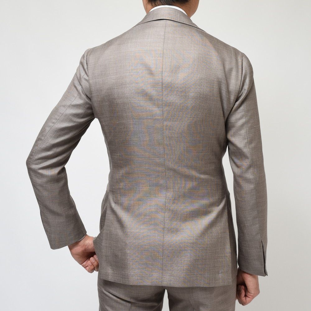 50%OFF／訳あり品】48サイズ guji（グジ） SUPER160'sウールシルク