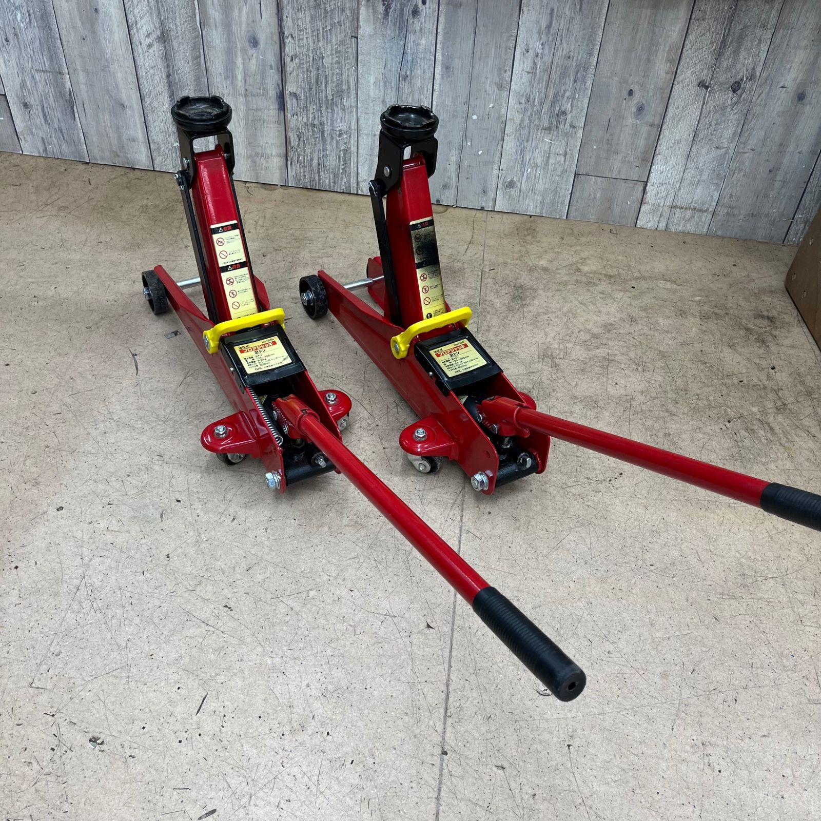 【中古品】◇大橋産業(BAL) 油圧式フロアジャッキ (2トン) 2台セット【東大和店】