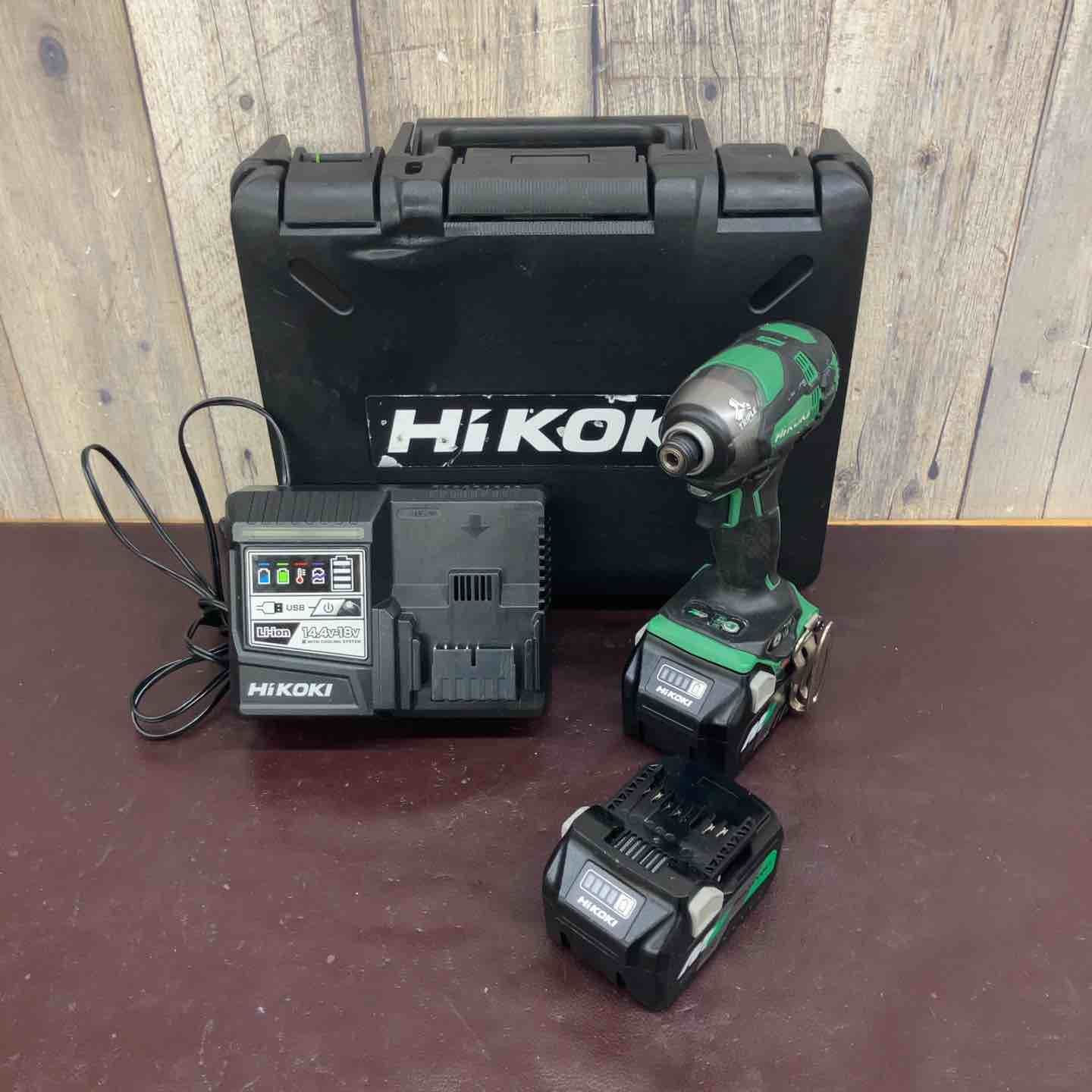 【中古品】 ハイコーキ(HIKOKI ※旧:日立工機) コードレスインパクトドライバー WH36DA(2XP) 【東大和店】