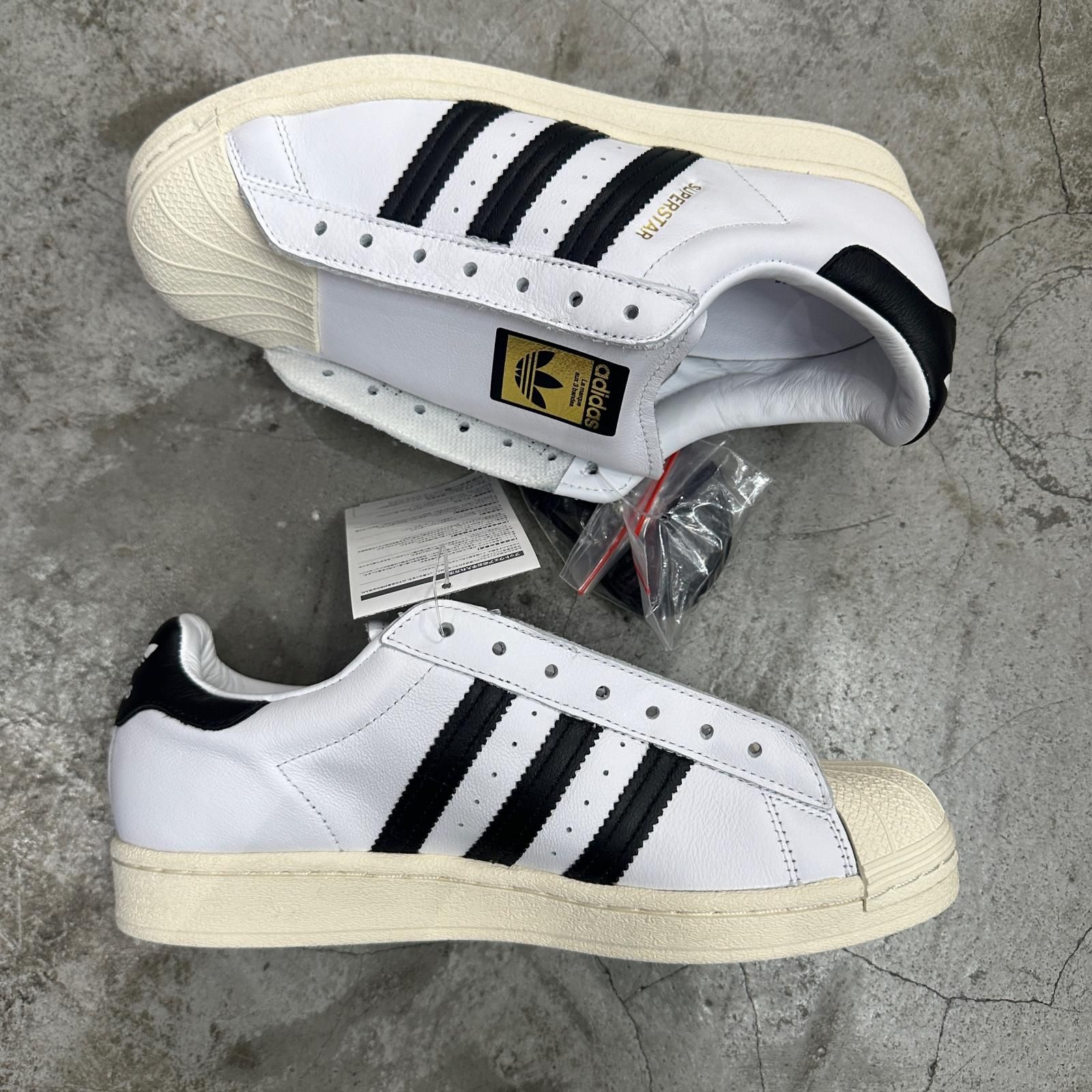 未使用 adidas Superstar Laceless スーパースターレースレス 
