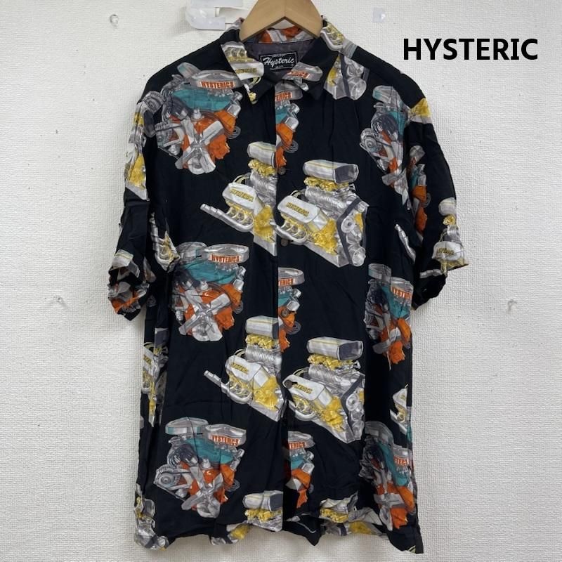 ヒステリック Hysteric HEAVY エンジン柄 レーヨン アロハ シャツ 2ah-8785 メンズ FREE ISItems【USED】【古着】【中古】50160362 10,582円